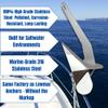 MarineNow Stainless Steel Delta Style Boat Anchor (5 kg) view 3