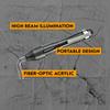 SE Compact Bore Light with Fiber-Optic Acrylic - Portable, High Beam Flashlight for Firearm Maintenance and Inspection - GC-BL-1AAA view 3