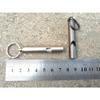 EKLOEN 2 PCS Emergency Hiking Camping Survival Stainless Steel Loud Whistle with Keyring view 4