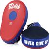 Fairtex FMV13 Maximized Focus Mitts for Boxing, Muay Thai Kickboxing, MMA (Red/Blue) view 1