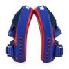 Fairtex FMV13 Maximized Focus Mitts for Boxing, Muay Thai Kickboxing, MMA (Red/Blue) view 3