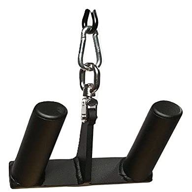 HOG LEGS Multi-Row 'Fat Grip' Seated Row Handle for Low Pulley Cable Row Pullup Handles Pull Up Grips T Bar Row Handle Landmine Row attachment Extreme!