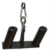 HOG LEGS Multi-Row 'Fat Grip' Seated Row Handle for Low Pulley Cable Row Pullup Handles Pull Up Grips T Bar Row Handle Landmine Row attachment Extreme! view 1