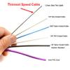 Ultra Thin Replacement Jump Rope Cable - Fastest Competition Speed Rope - 9ft Long / 1.2mm Thick with PTFE Coating - Jumps Ropes - Fits Elite Surge 2.0 and Other Cable Speed Ropes view 3