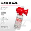 SABRE Frontiersman Bear Horn, Extremely Loud 130dB Sound Heard Up to  Mile (805 m) Away, 60 1/4-Second Bursts, Warn Bears & Give Them a Chance to Leave, On/Off Feature, Compact Size for Easy Carry view 2