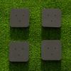 Net World Sports Square Tennis Post Socket Covers/Lids view 2