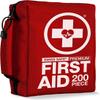 Swiss Safe 2-in-1 First Aid Kit for Car, Travel & Home, Businesses - Bonus Mini Kit for Medical Emergency Aid, Survival, Camping - 200 Pcs, Medium FAK view 2