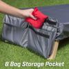 GoSports Cornhole Covers - Protects Your Boards & Bags (Choose Tailgate or Regulation Size) view 4