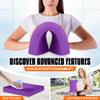 Yes4All Balance Pad, Nonslip TPE Foam Balance Pad with Upgraded Sizes - L, XL, XXL Balance Mat for Fitness, Yoga & Stability Training - Multicolor Options - XL, Purple view 4