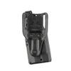 Safariland 7360 7TS ALS/SLS Mid-Ride Duty Sig P320 Holster With Light, Level 3 Retention - STX Plain Black, Right Hand view 4