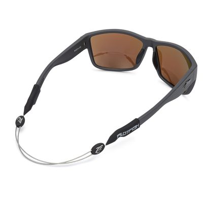 Pilotfish No Tail Adjustable Eyewear Retainer Cable Strap: Sunglasses, Eyeglasses, Glasses (14 Inch, Gunmetal Gray)