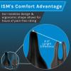 ISM PN 3.0 Padded Road Bike Saddle - Professionally Designed Noseless Bicycle Seat for Road, Time Trial, Triathlon, and Gravel Bikes - Performance Road Bike Seat for Reduced Numbness and Leg Clearance view 3