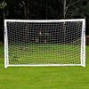 Soccer Goal Net Football Polyethylene Training Post Nets Full Size (10 x 6.5FT)Only Nets view 1