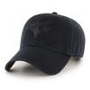 '47 Brand Toronto Blue Jays Clean Up MLB Dad Hat Cap Black/Black view 1