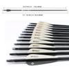 TIGER ARCHERY 30Inch Carbon Arrow Practice Hunting Arrows with Removable Tips for Compound & Recurve Bow(Pack of 12) (Black White) view 3
