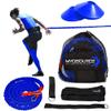 Acceleration Speed Cord Bungee Multi-Sport Resistance Training - Improve Strength, Power, Agility  3 Belt Sizes (S, M, L) Available - Comfort, Efficiency  Kinetic Bands (Large 40+ inch Waist) view 1