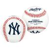 Rawlings MLB New York Yankees Team Logo Baseball, White, 1 view 1