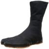 Marugo Kaisoku Japanese Tabi Shoes Black with 10 Clips view 1