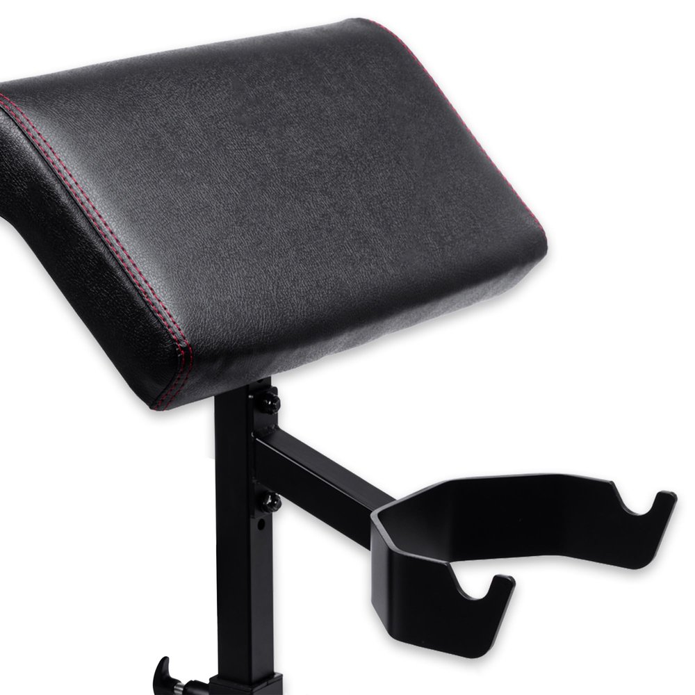 Inspire Fitness Preacher Curl Attachment - Bench Attachment for Hand Curl Exercises - Will Work on SCS Bench & FT1 Bench - Bicep Curl Bench Attachment