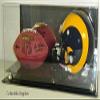 Polynex Generic League General Football and Helmet Deluxe Acrylic, Clear, One Size view 2