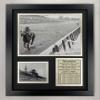 Championsip Racehorse Collectible Memorabilia | Triple Crown Racehorses | Framed Photo Collages | 12"x15" (Secretariat) view 1