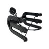 Monster Tower Wakeboard Rack - Quick Release Retractable Mount, Universal Fit for Wakeboard Towers, 360 Degree Rotation, Rubber Bumper, Shock Cord  Hard Anodized Black Finish view 1