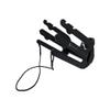 Monster Tower Wakeboard Rack - Quick Release Retractable Mount, Universal Fit for Wakeboard Towers, 360 Degree Rotation, Rubber Bumper, Shock Cord  Hard Anodized Black Finish view 4