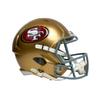Riddell NFL San Francisco 49ers Full Size Speed Replica Football Helmet view 1