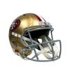 Riddell NFL San Francisco 49ers Full Size Speed Replica Football Helmet view 2