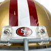 Riddell NFL San Francisco 49ers Full Size Speed Replica Football Helmet view 4
