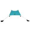 Neso Portable Beach Tent Sun Shelter with Sand Anchor - Lightweight Beach Shade Canopy - Easy Setup for Family Outings - Patented Reinforced Corners - UPF 50+ Sun Protection - 7 x 7ft - Teal view 1