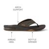 Reef Fanning Men's Sandals Brown/gum - 13 Medium view 4