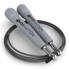 WOD Nation Adjustable Speed Jump Rope - Grey, Classic Speed Rope - Home Gym & Exercise Equipment for Fitness, Boxing, MMA & Cardio - Workout Equipment for Men, Women & Kids view 2