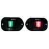 Lalizas FOS LED 112.5 Degree Port & Starboard Light Side Recessed Mount with Black Housing, 12" view 1